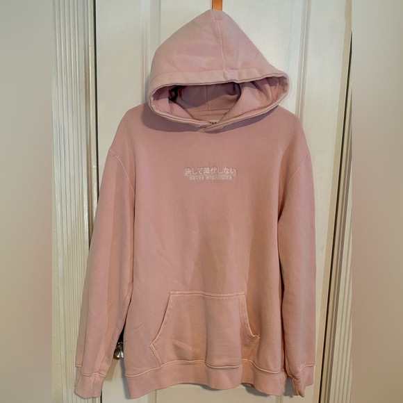 Pacsun Light Pink Hoodie / Sweatshirt Size Medium - Picture 1 of 7